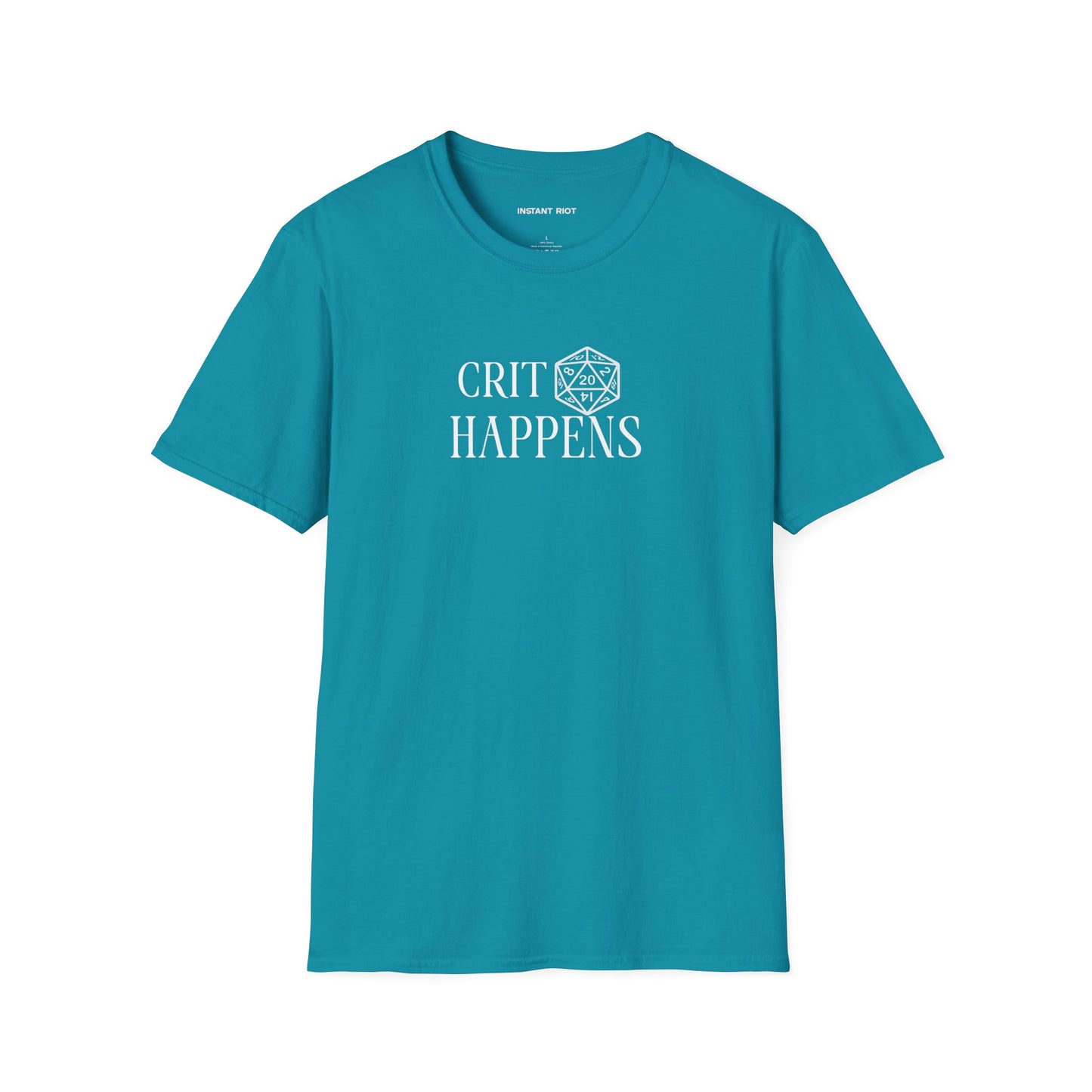 Crit Happens - Fun D&D T-Shirt