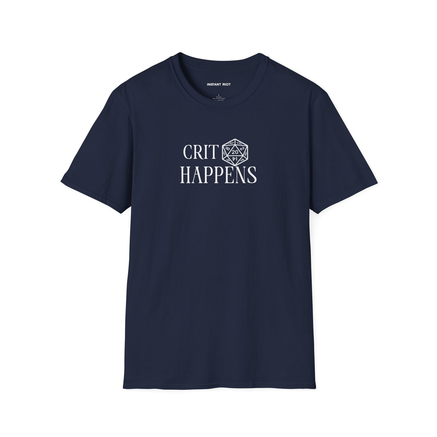 Crit Happens - Fun D&D T-Shirt