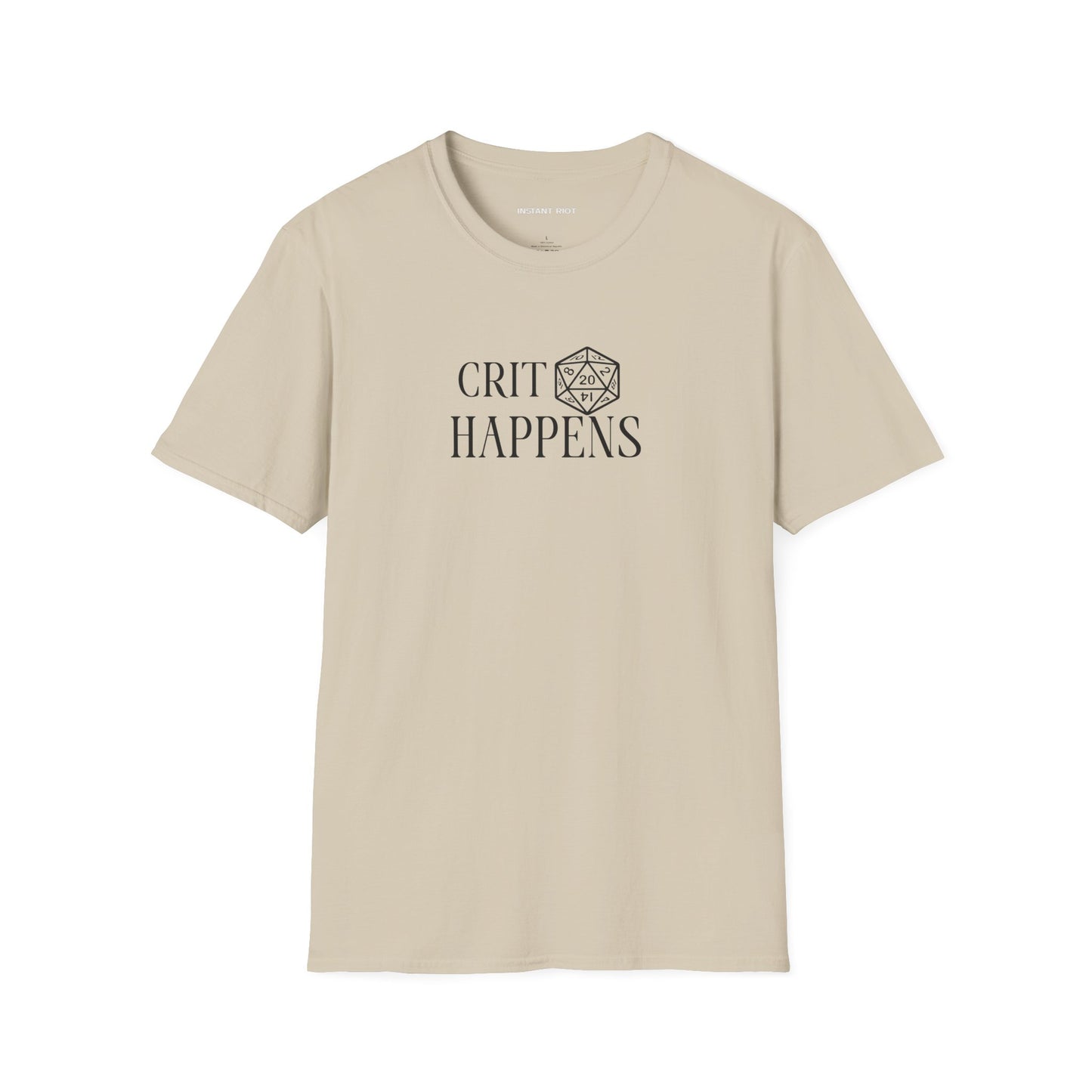 Crit Happens - Fun D&D T-Shirt