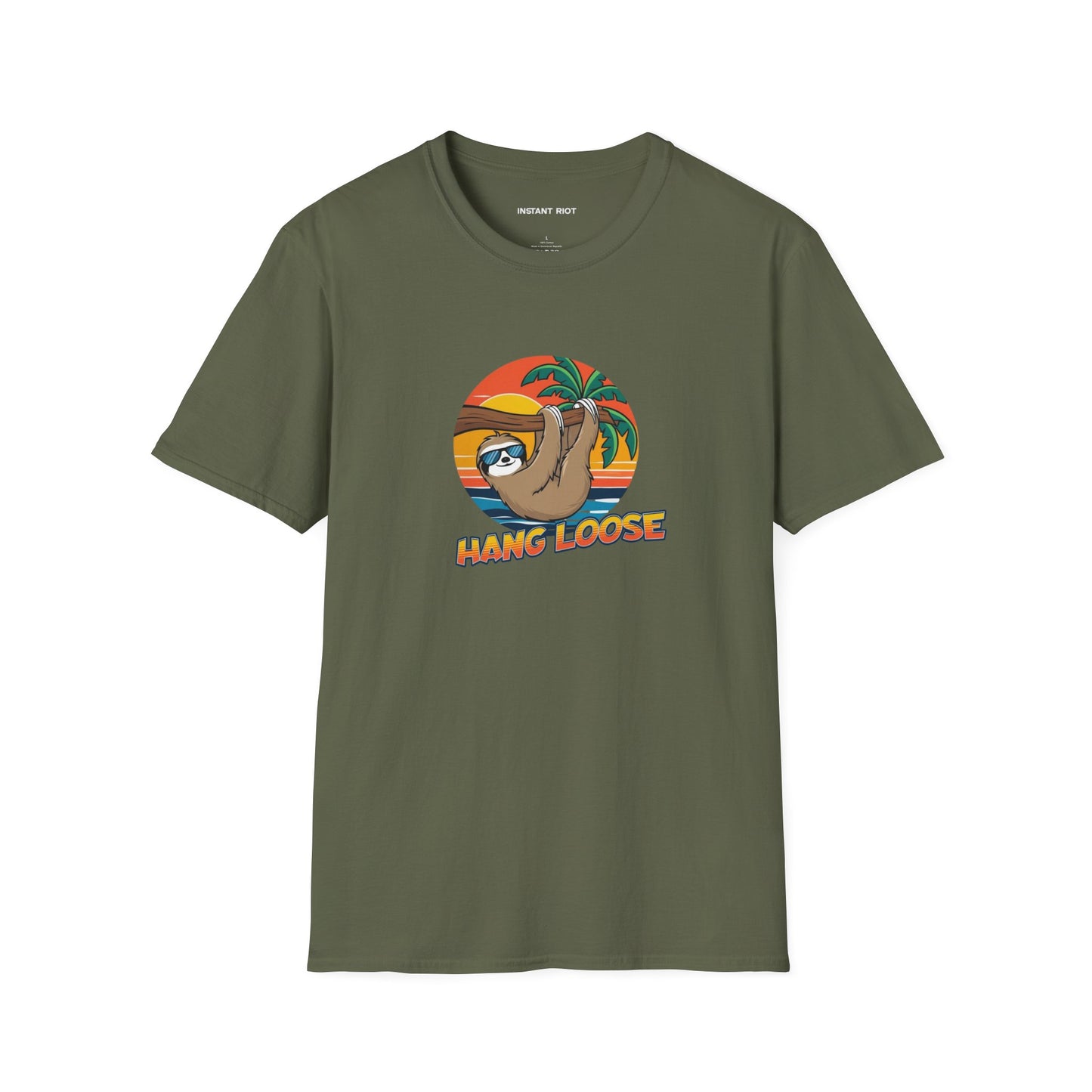 Hang Loose Sloth - Classic T-Shirt