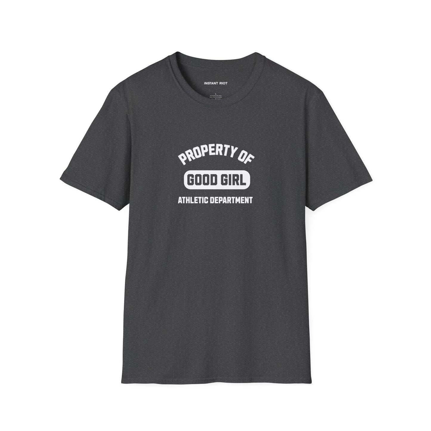 Gay Pride "Property of Good Girl" - Classic T-Shirt