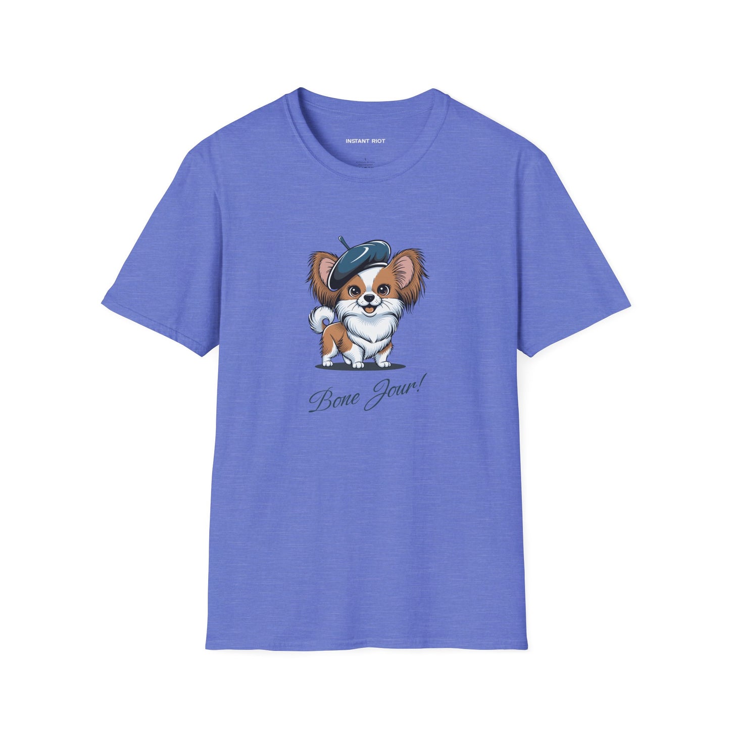 Bone Jour Cute Dog - Classic T-Shirt