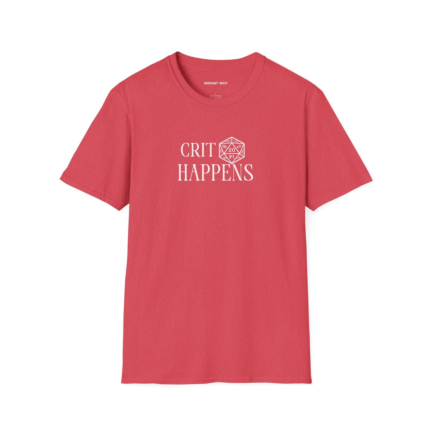 Crit Happens - Fun D&D T-Shirt