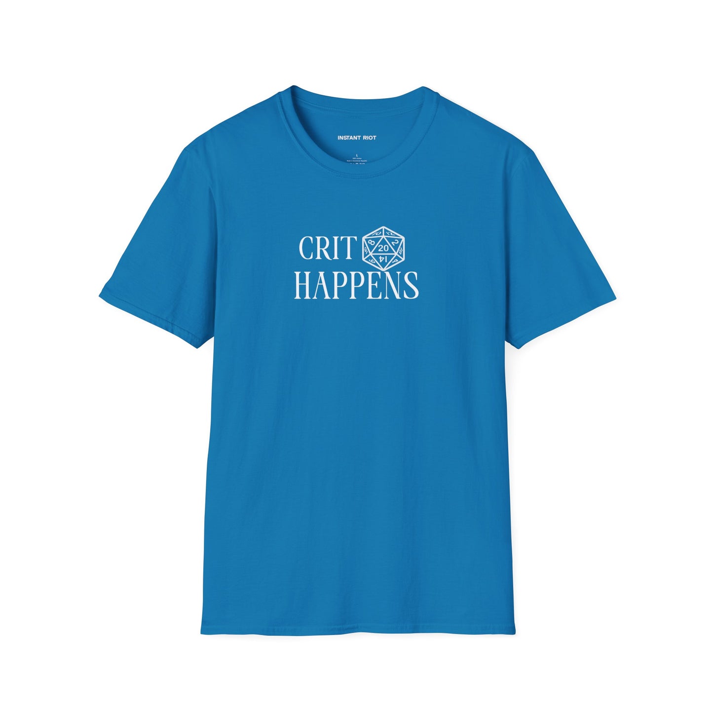 Crit Happens - Fun D&D T-Shirt