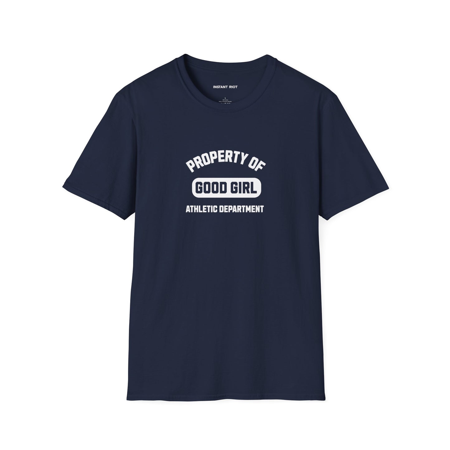 Gay Pride "Property of Good Girl" - Classic T-Shirt
