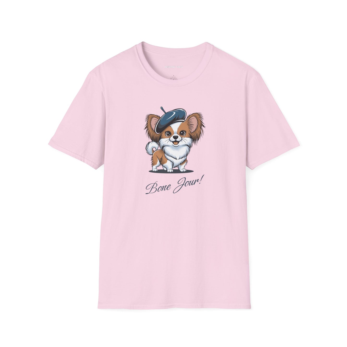 Bone Jour Cute Dog - Classic T-Shirt