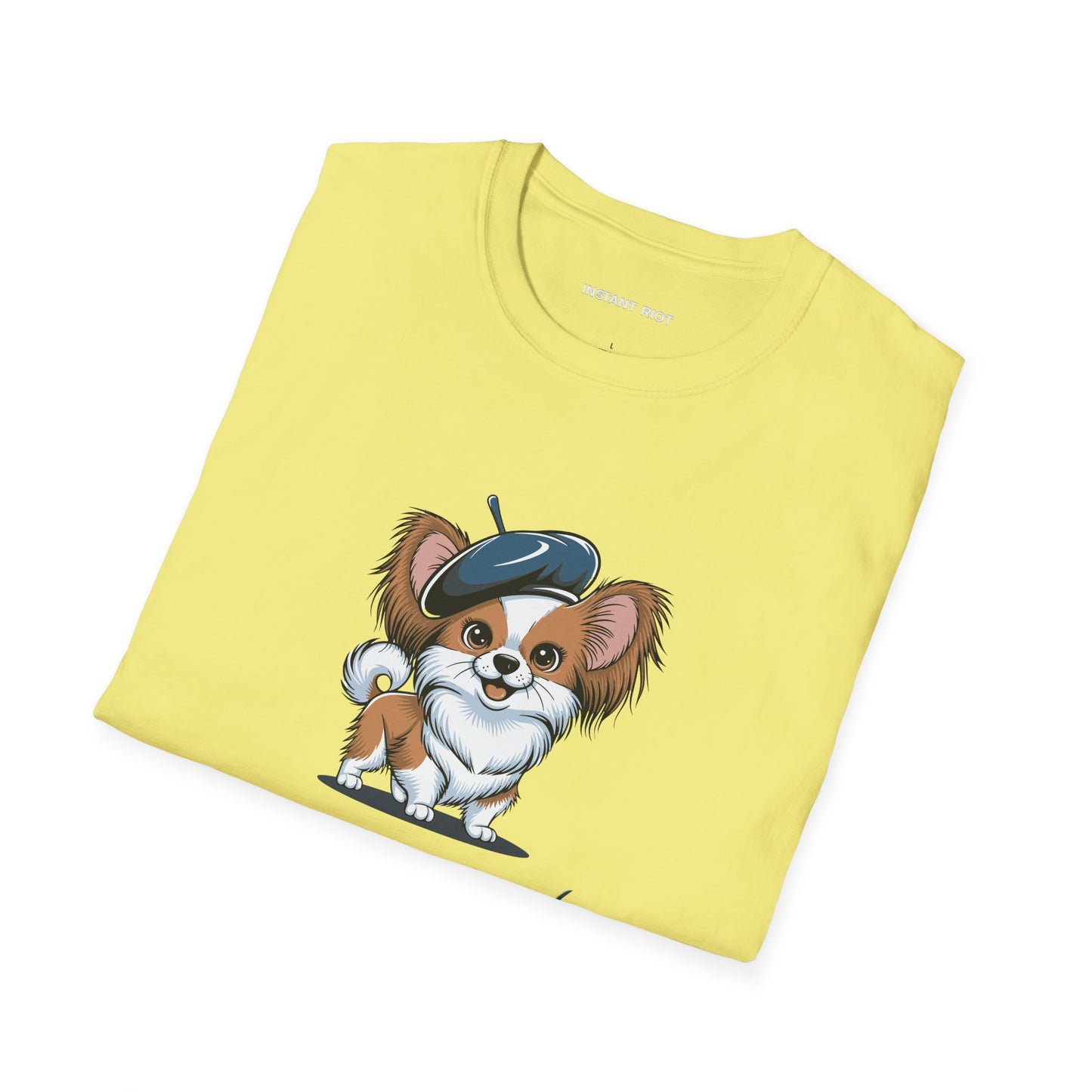 Bone Jour Cute Dog - Classic T-Shirt