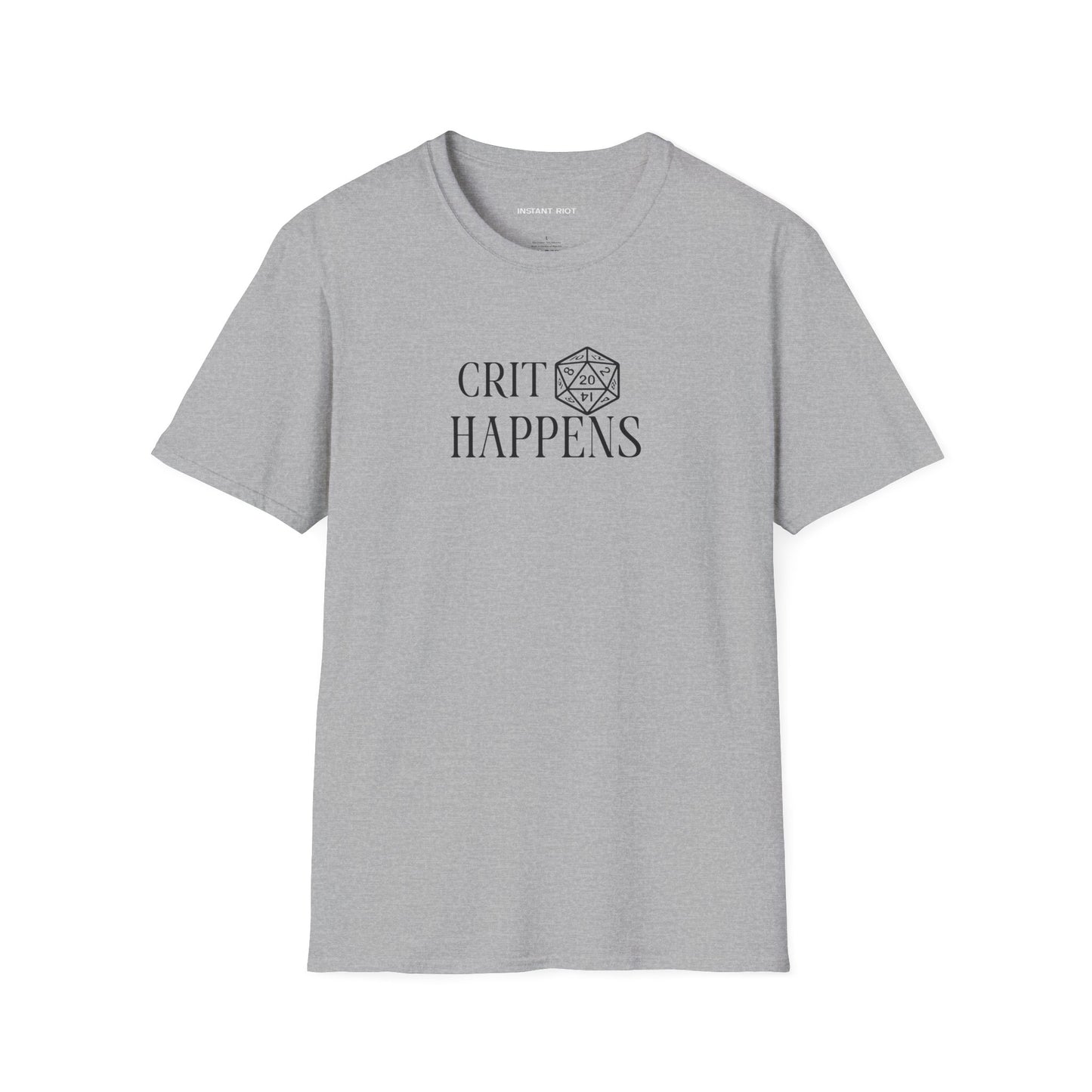 Crit Happens - Fun D&D T-Shirt