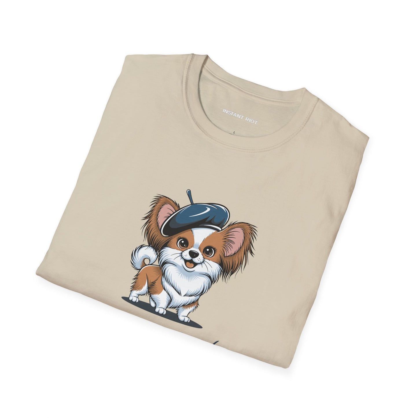 Bone Jour Cute Dog - Classic T-Shirt