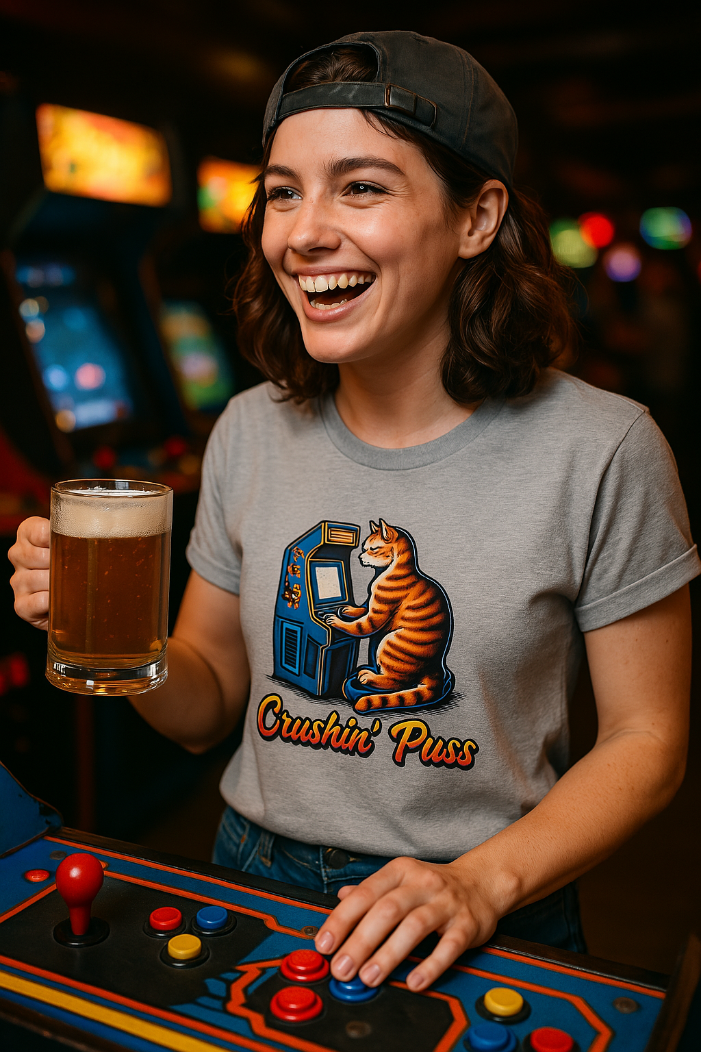 Crushin' Puss - Classic T-Shirt