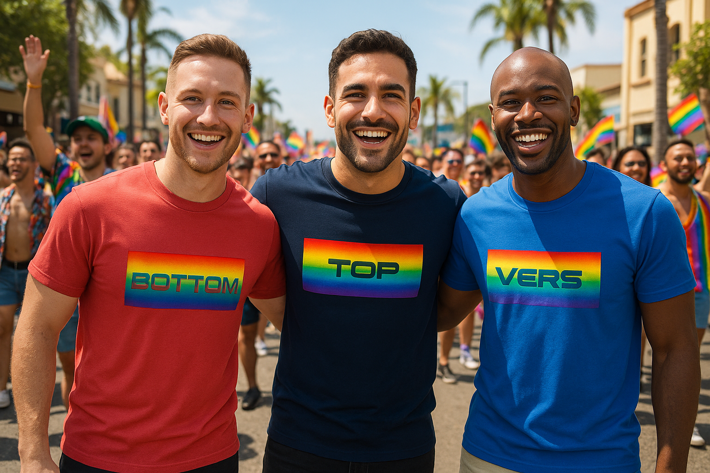Gay Pride "Top" - Classic T-Shirt