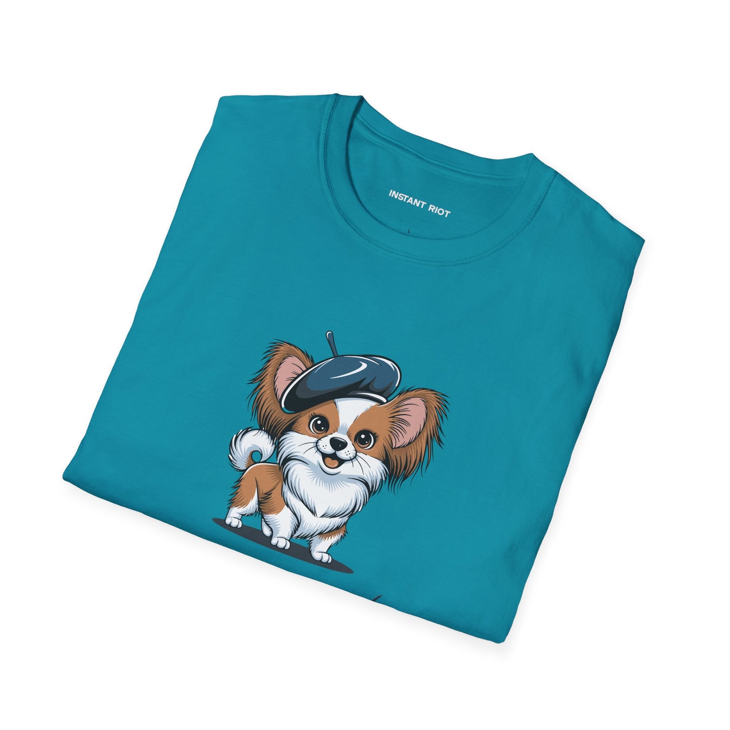 Bone Jour Cute Dog - Classic T-Shirt