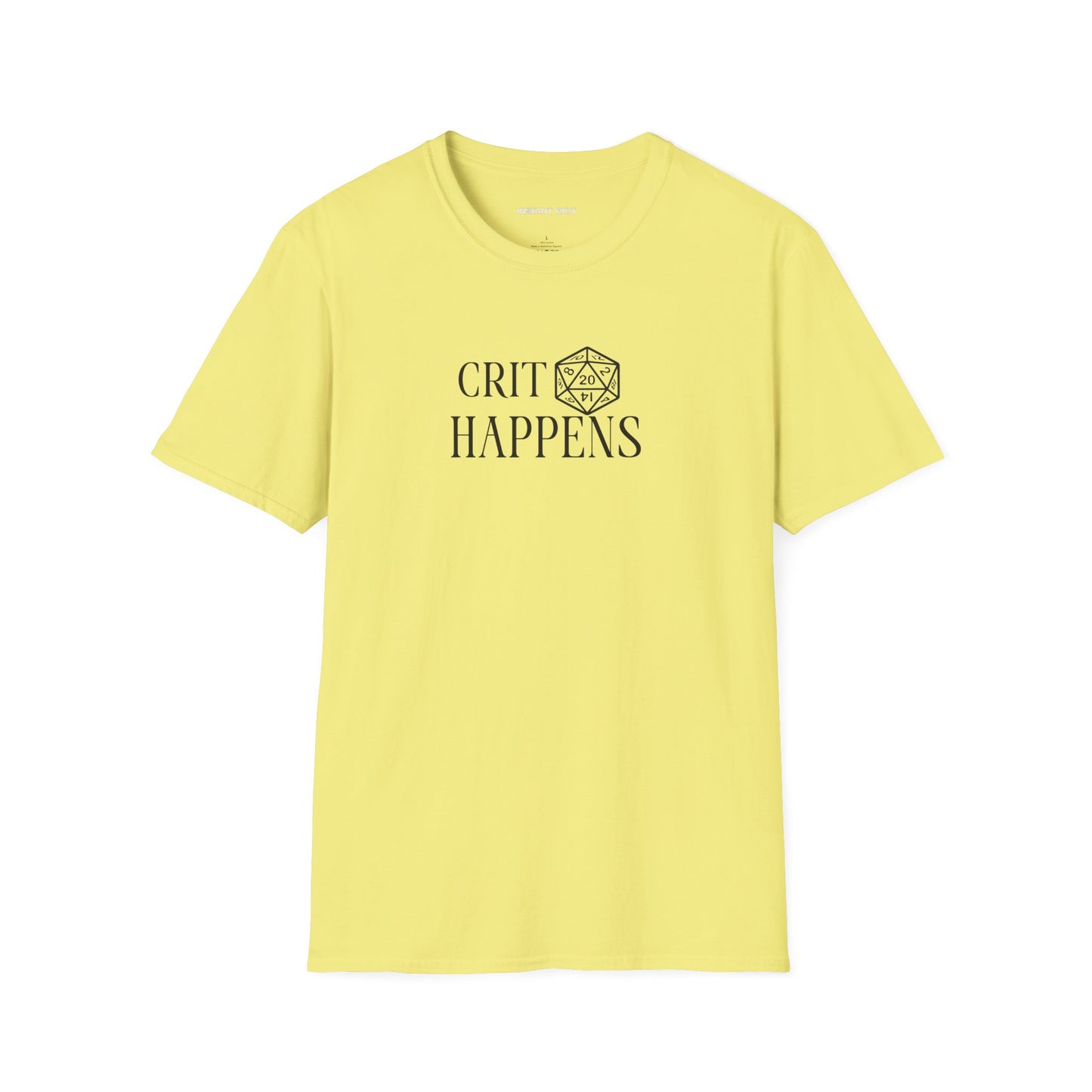 Crit Happens - Fun D&D T-Shirt
