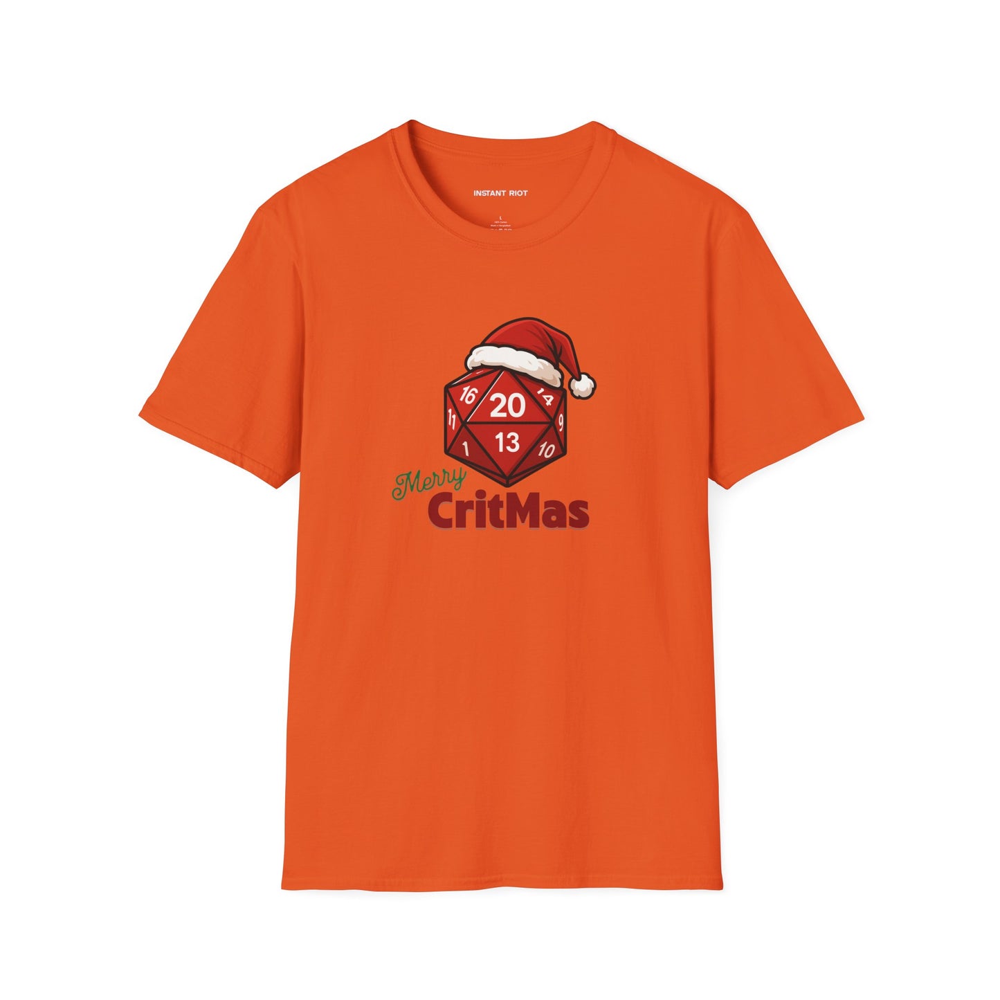 Merry CritMas - D&D Holiday Funny Christmas T-Shirt