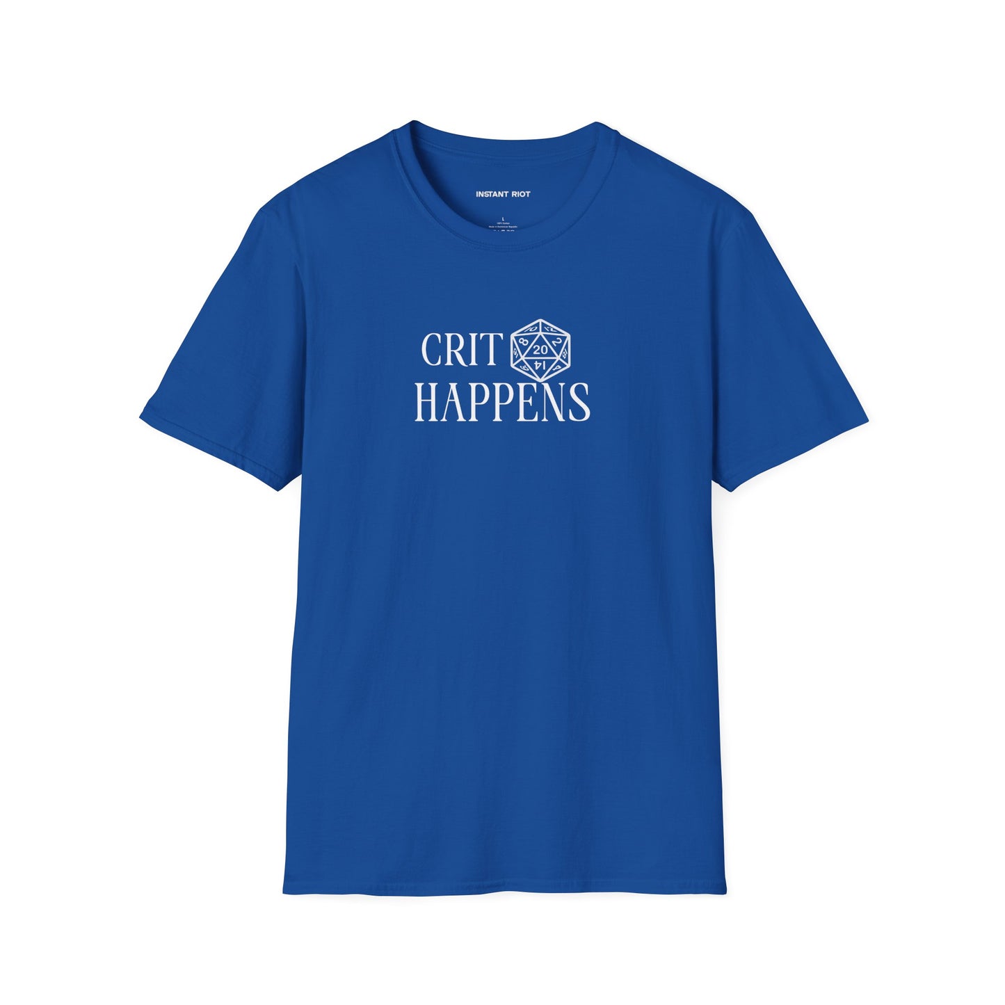 Crit Happens - Fun D&D T-Shirt