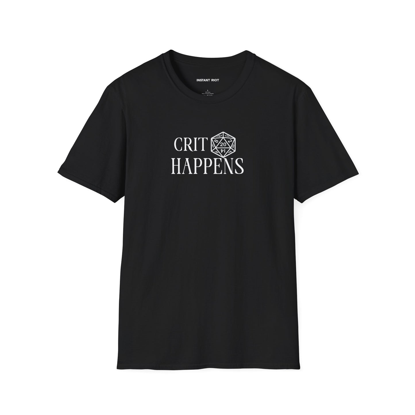 Crit Happens - Fun D&D T-Shirt