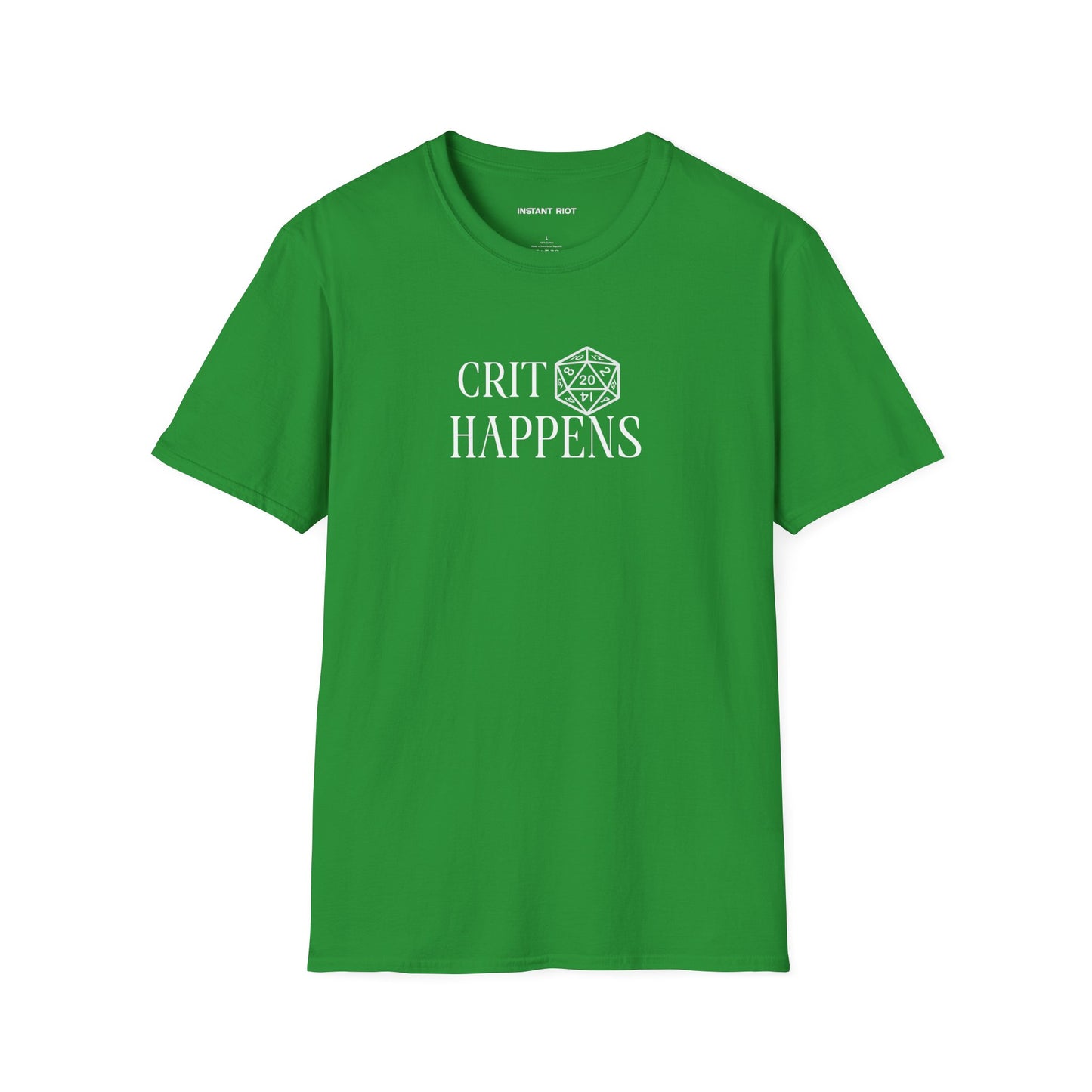 Crit Happens - Fun D&D T-Shirt