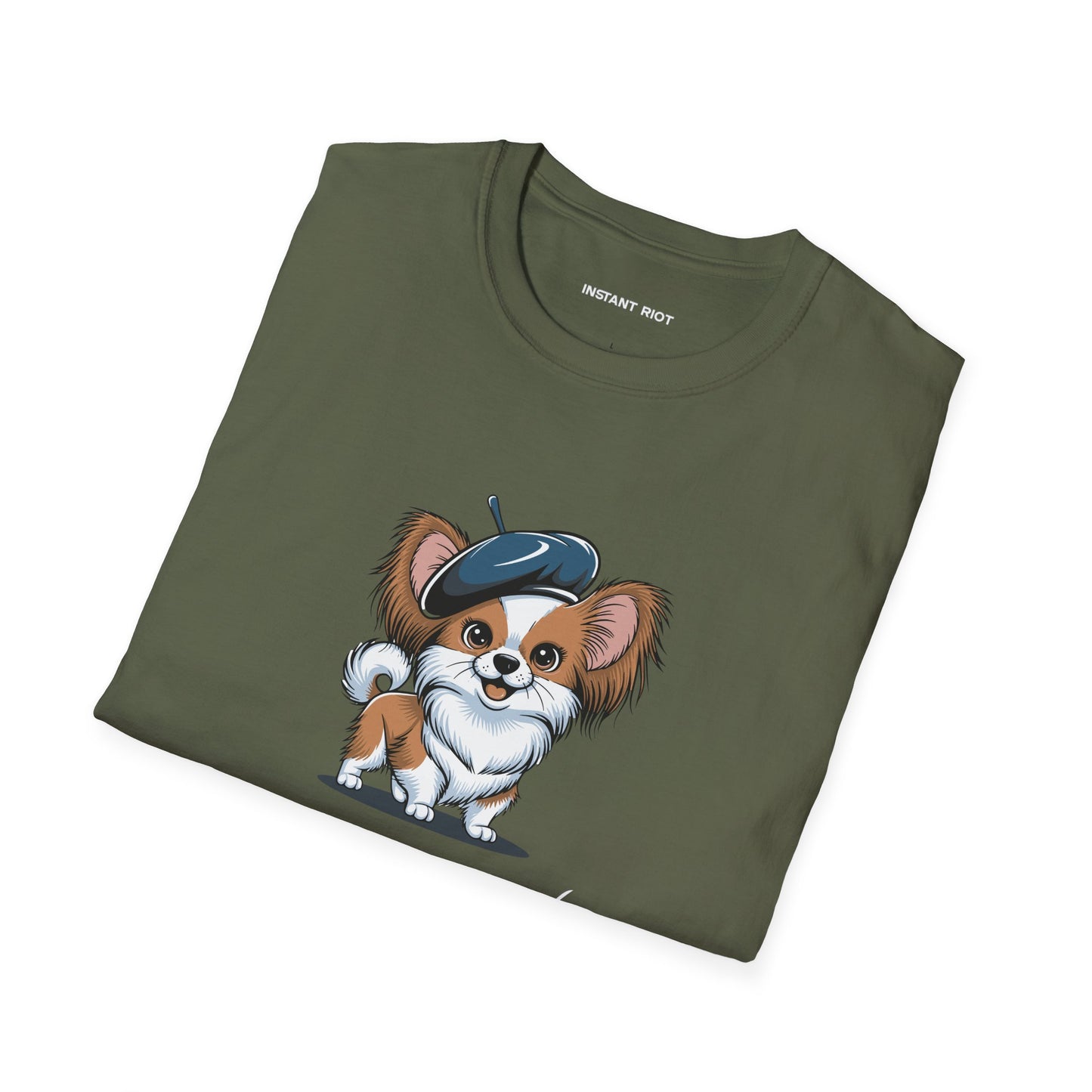 Bone Jour Cute Dog - Classic T-Shirt