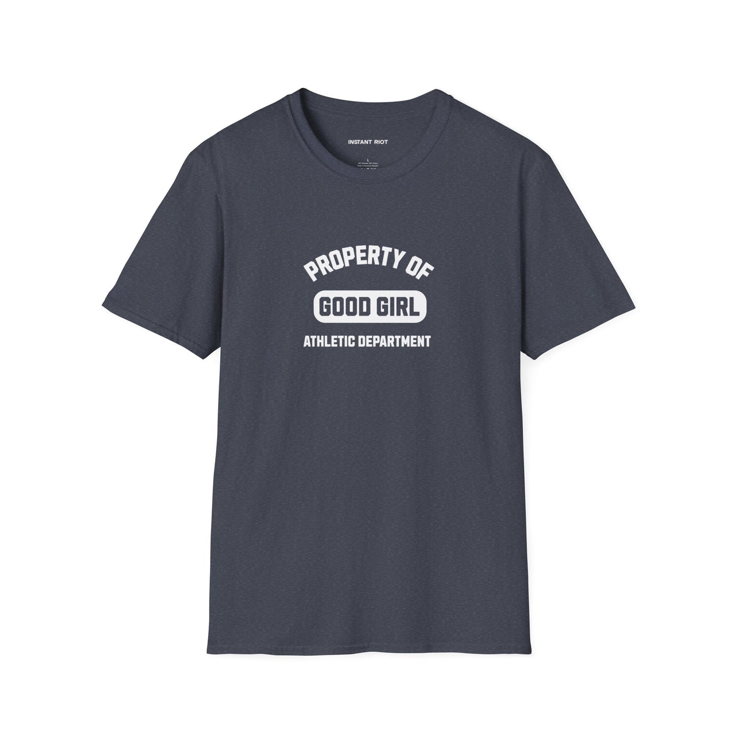Gay Pride "Property of Good Girl" - Classic T-Shirt