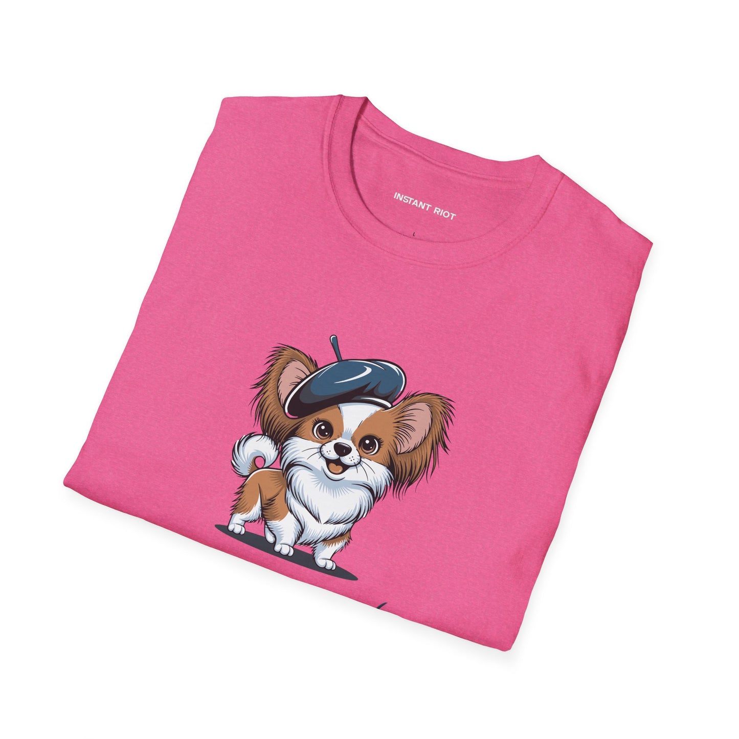 Bone Jour Cute Dog - Classic T-Shirt