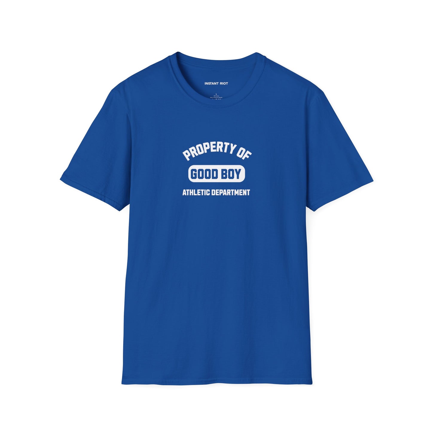 Gay Pride "Property of Good Boy" - Classic T-Shirt