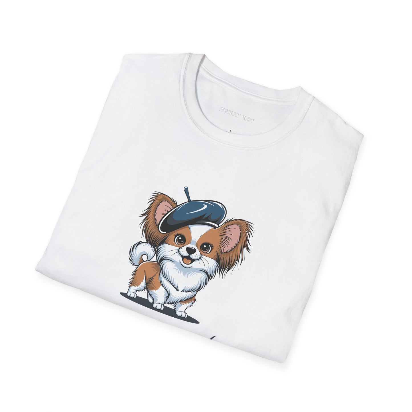 Bone Jour Cute Dog - Classic T-Shirt