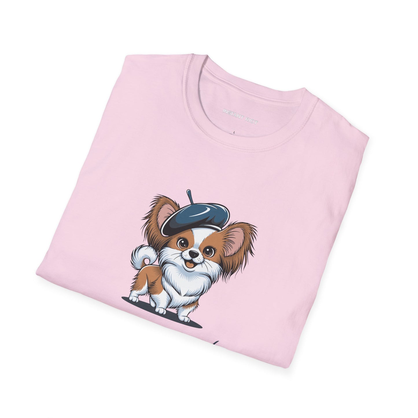 Bone Jour Cute Dog - Classic T-Shirt