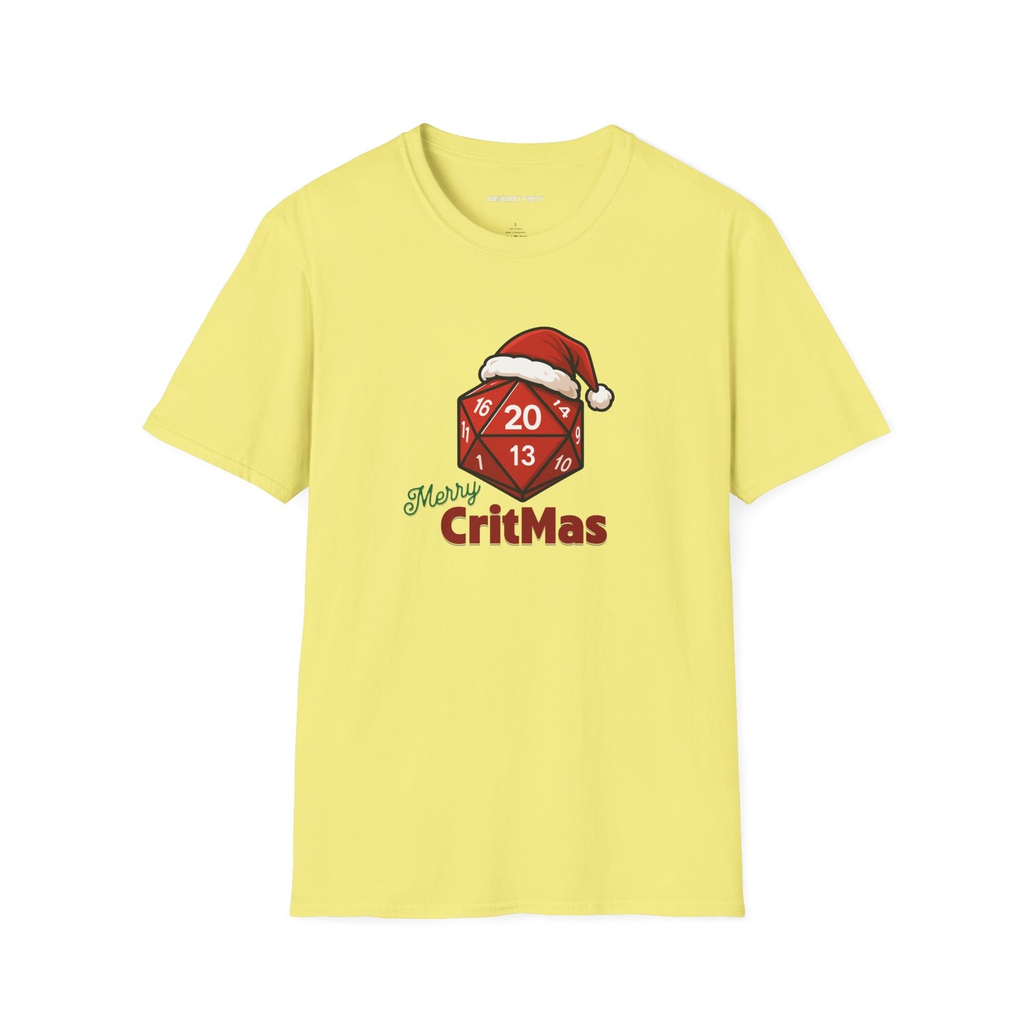 Merry CritMas - D&D Holiday Funny Christmas T-Shirt
