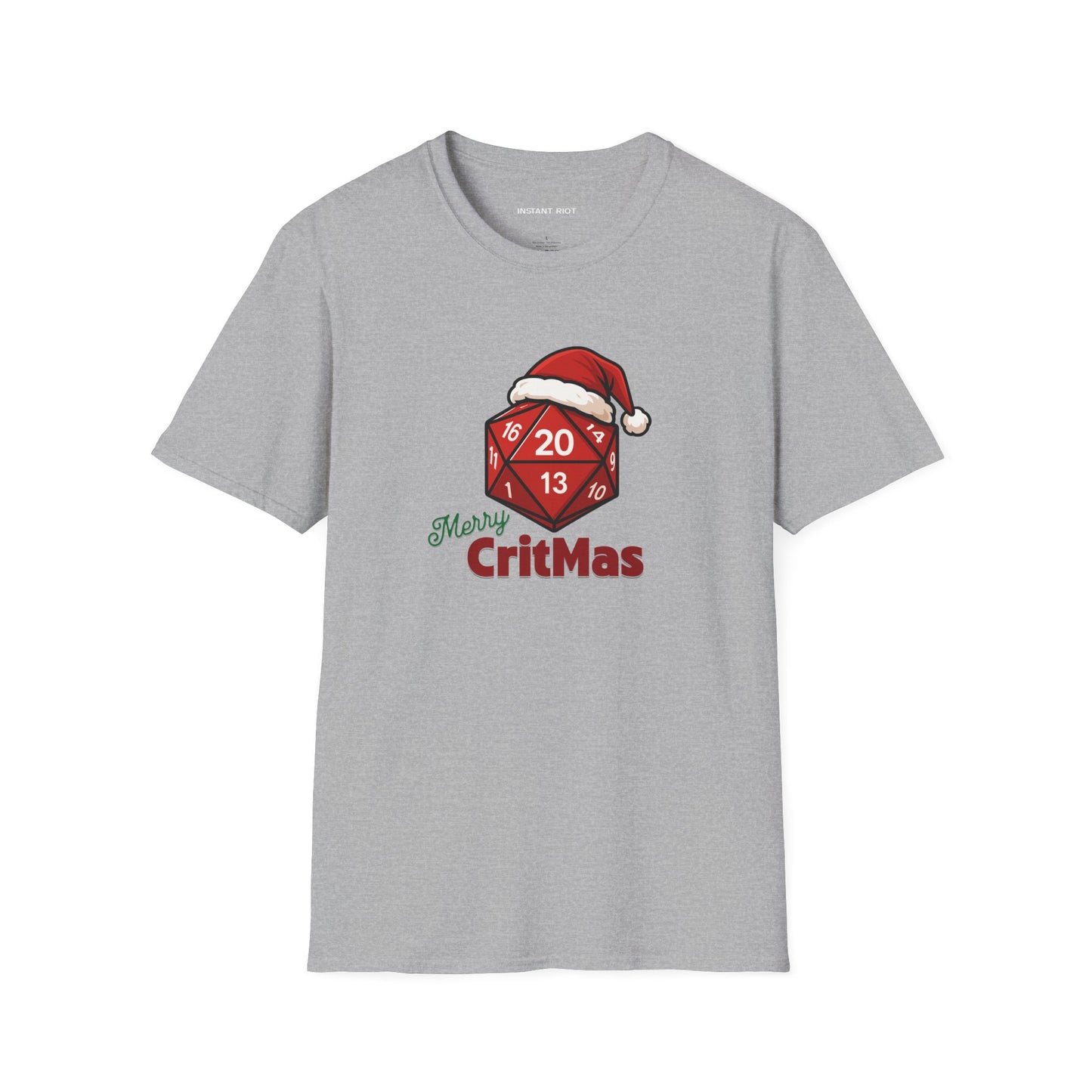 Merry CritMas - D&D Holiday Funny Christmas T-Shirt