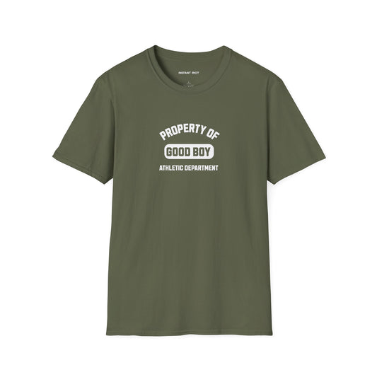 Gay Pride "Property of Good Boy" - Classic T-Shirt