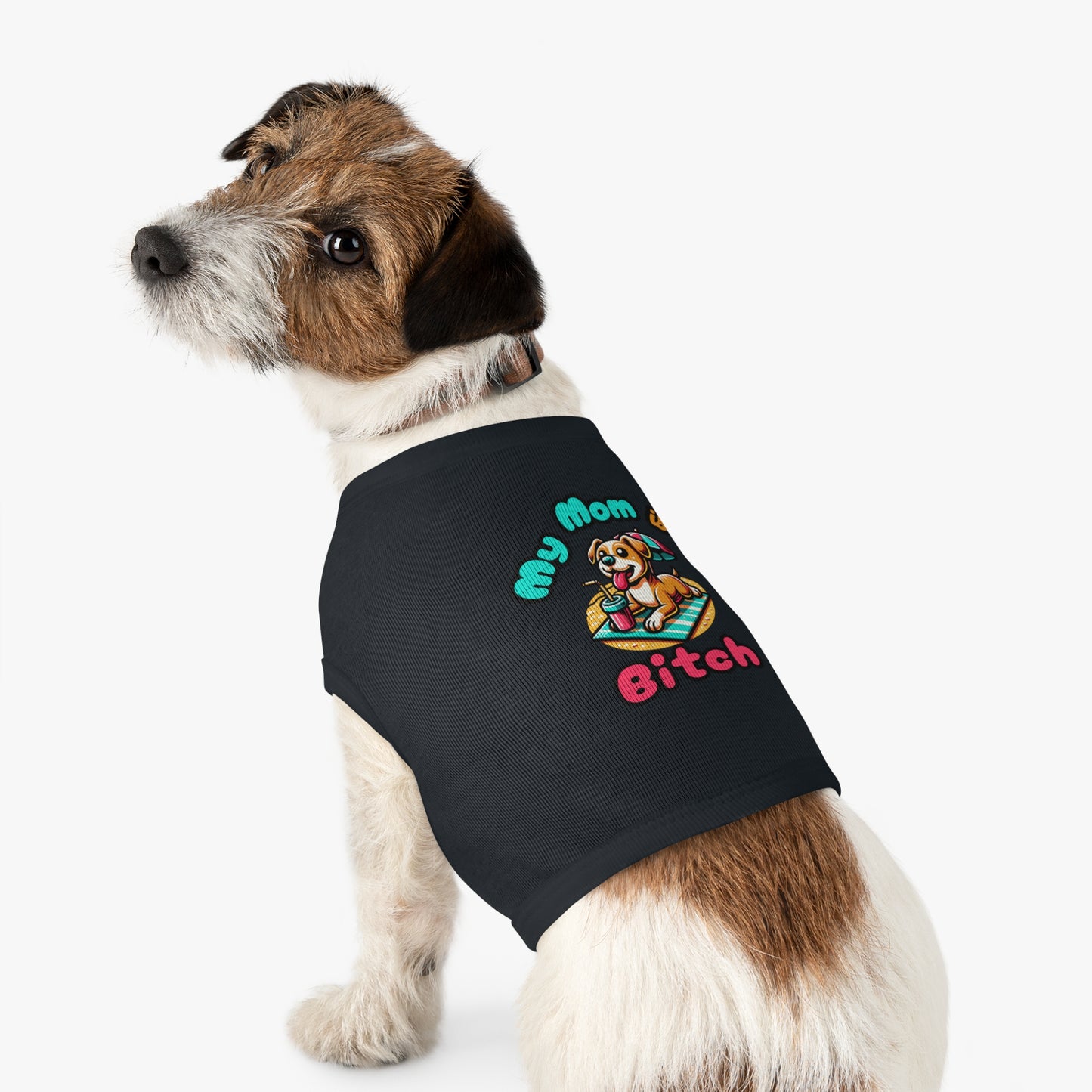 Funny Dog Mom Tank Top  - "My Mom is a Bitch"