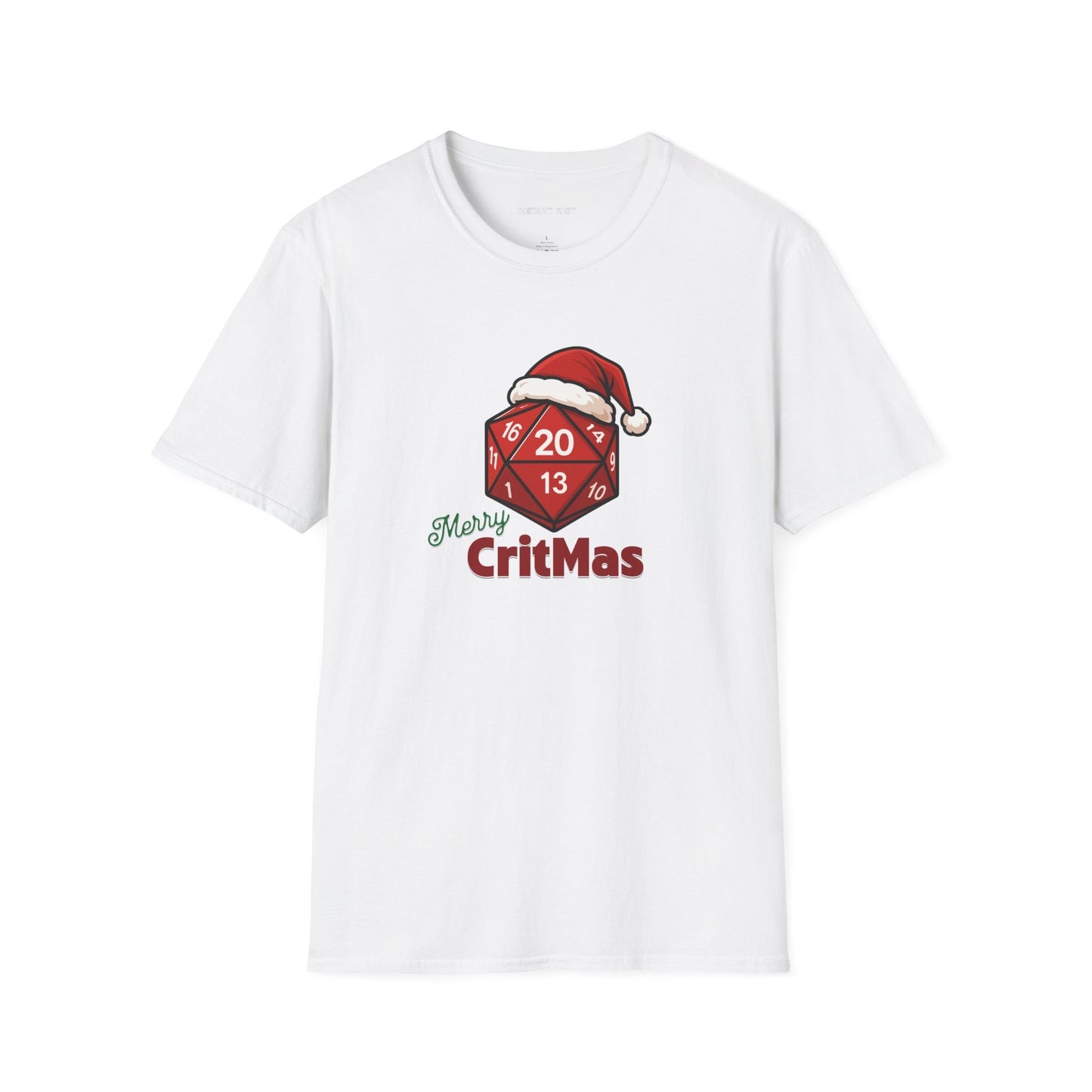 Merry CritMas - D&D Holiday Funny Christmas T-Shirt