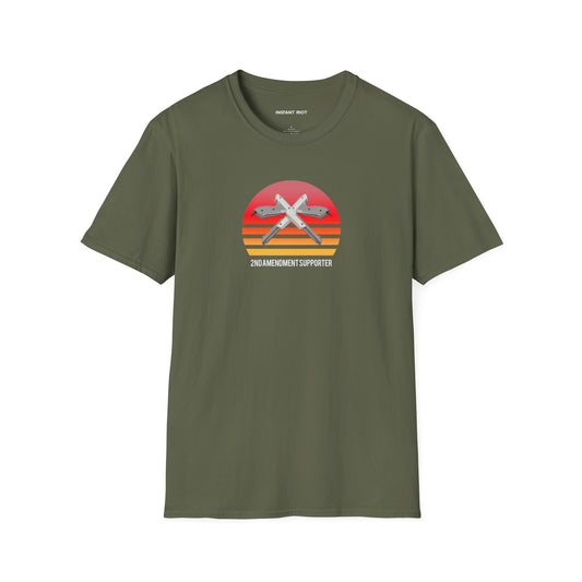 2nd Amendment Supporter - NES Light Gun T-Shirt