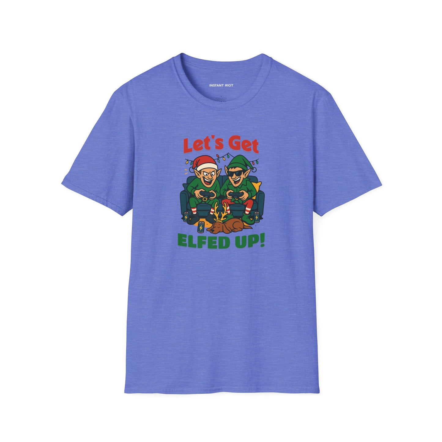 Let's Get ELFED UP - Funny Holiday Elf T-Shirt
