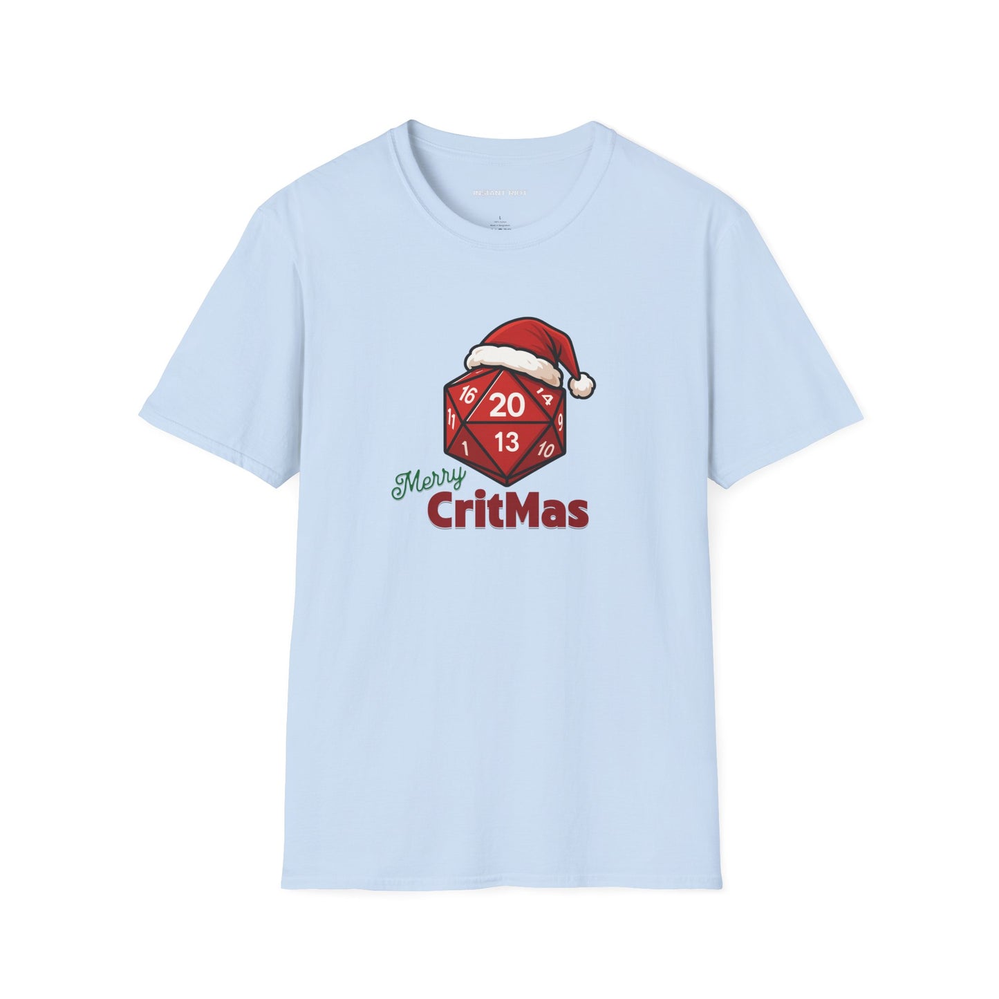 Merry CritMas - D&D Holiday Funny Christmas T-Shirt