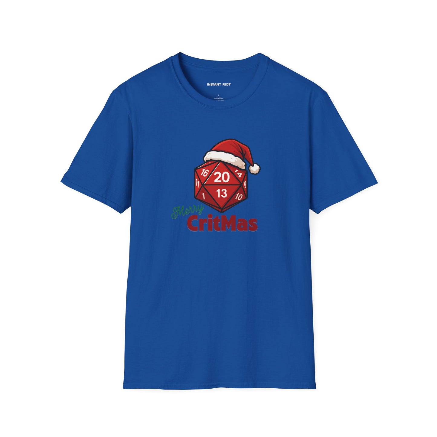 Merry CritMas - D&D Holiday Funny Christmas T-Shirt