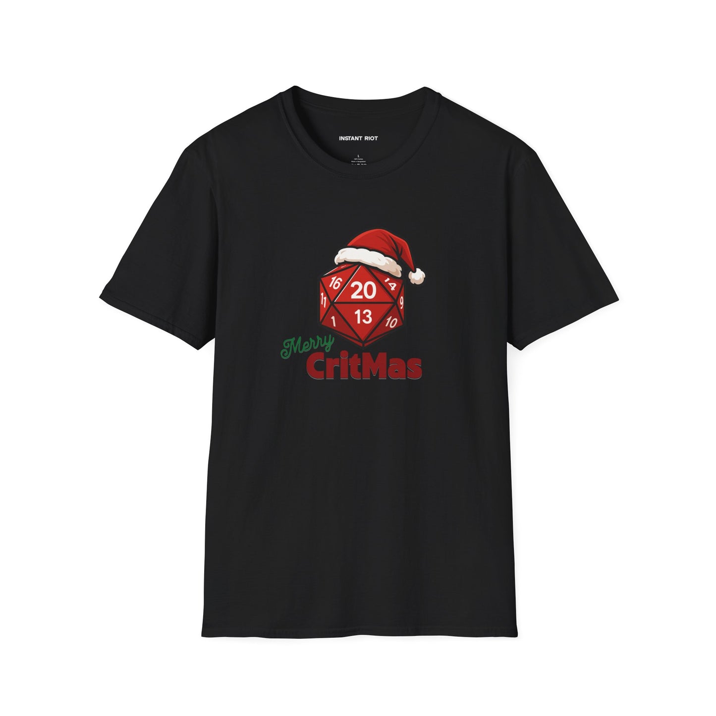 Merry CritMas - D&D Holiday Funny Christmas T-Shirt