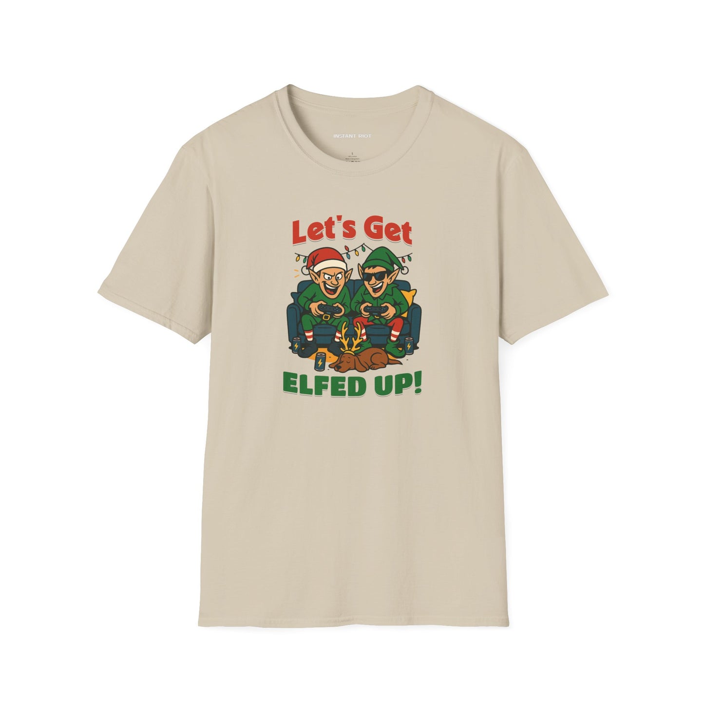 Let's Get ELFED UP - Funny Holiday Elf T-Shirt