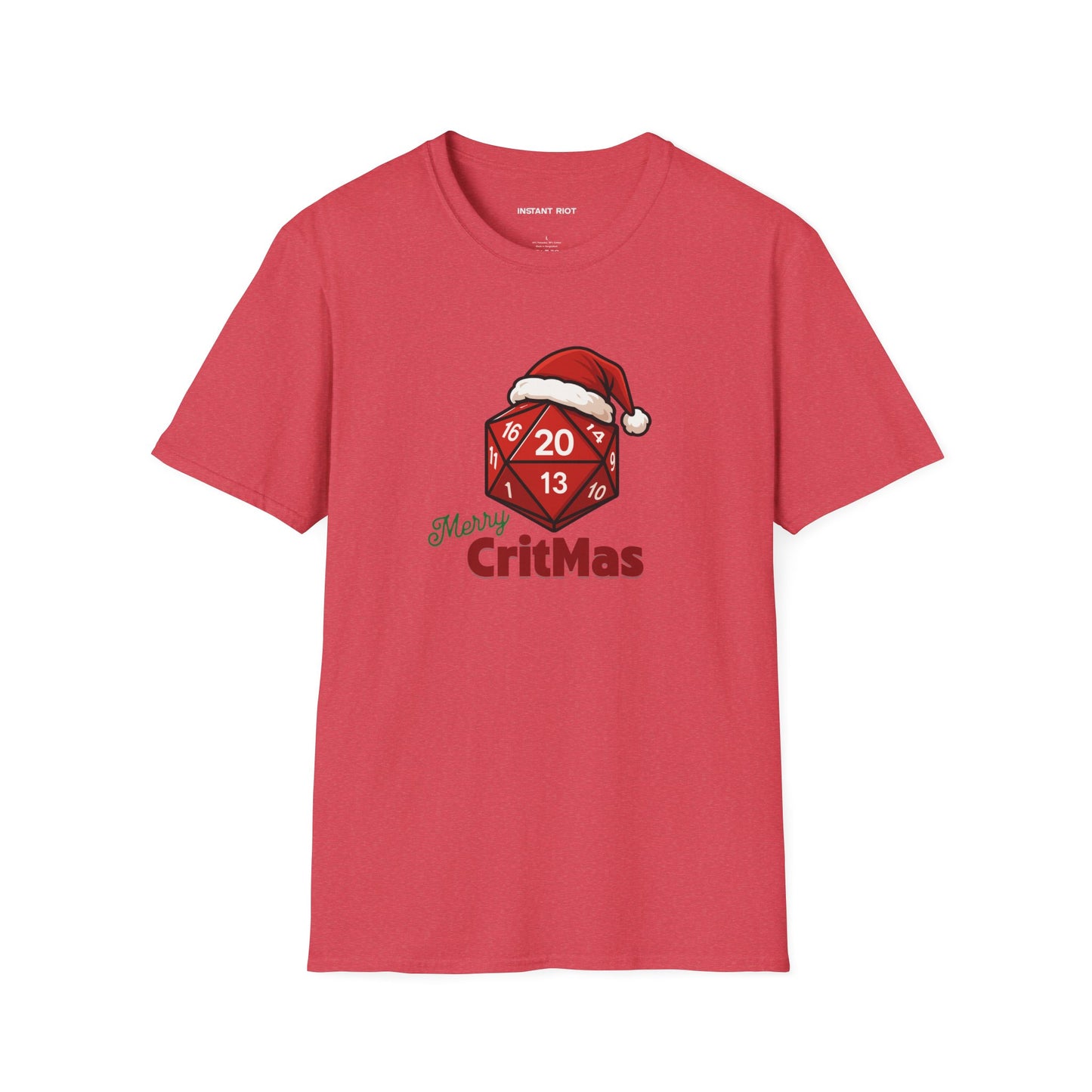 Merry CritMas - D&D Holiday Funny Christmas T-Shirt