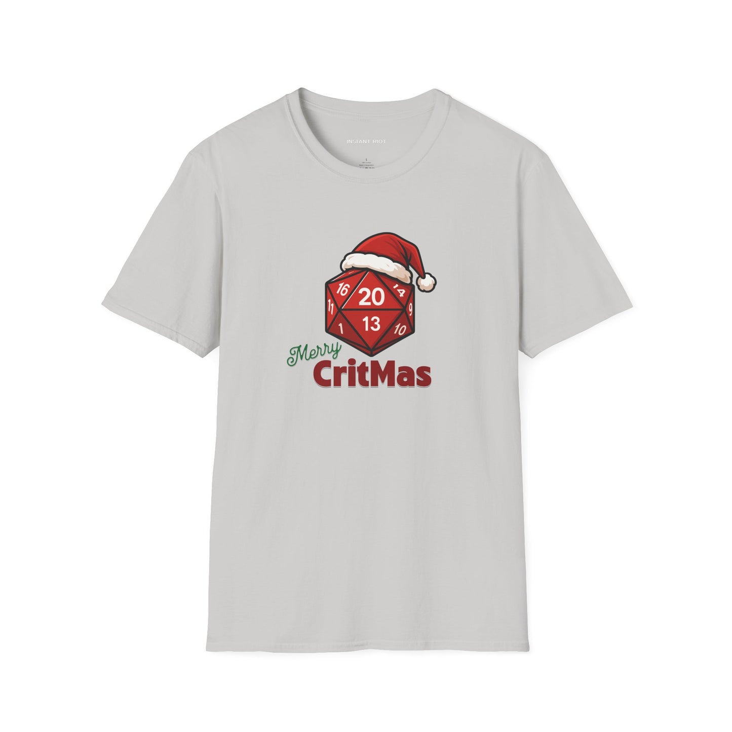 Merry CritMas - D&D Holiday Funny Christmas T-Shirt