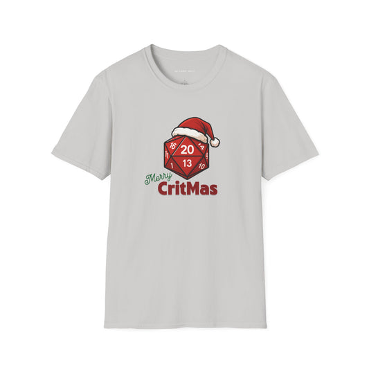 Merry CritMas - D&D Holiday Funny Christmas T-Shirt