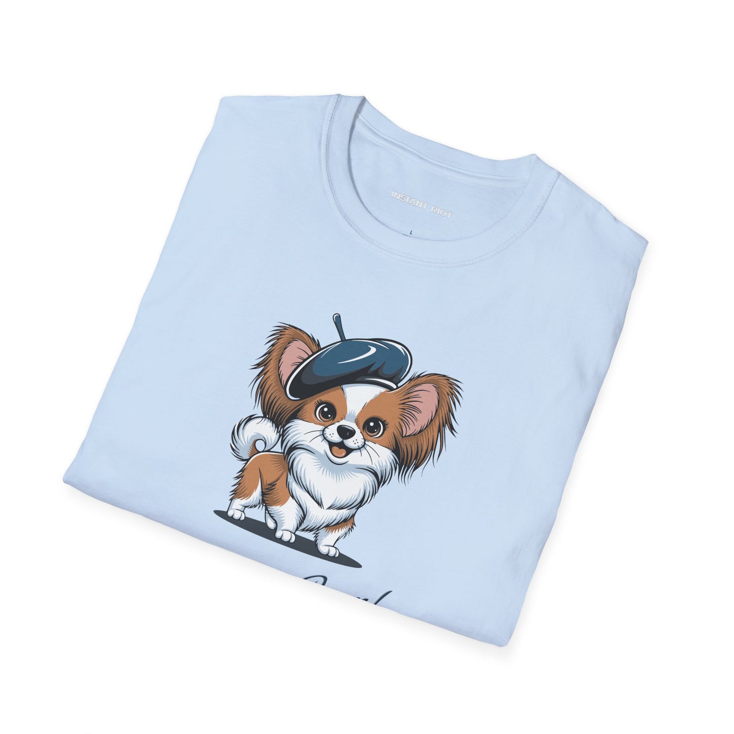 Bone Jour Cute Dog - Classic T-Shirt