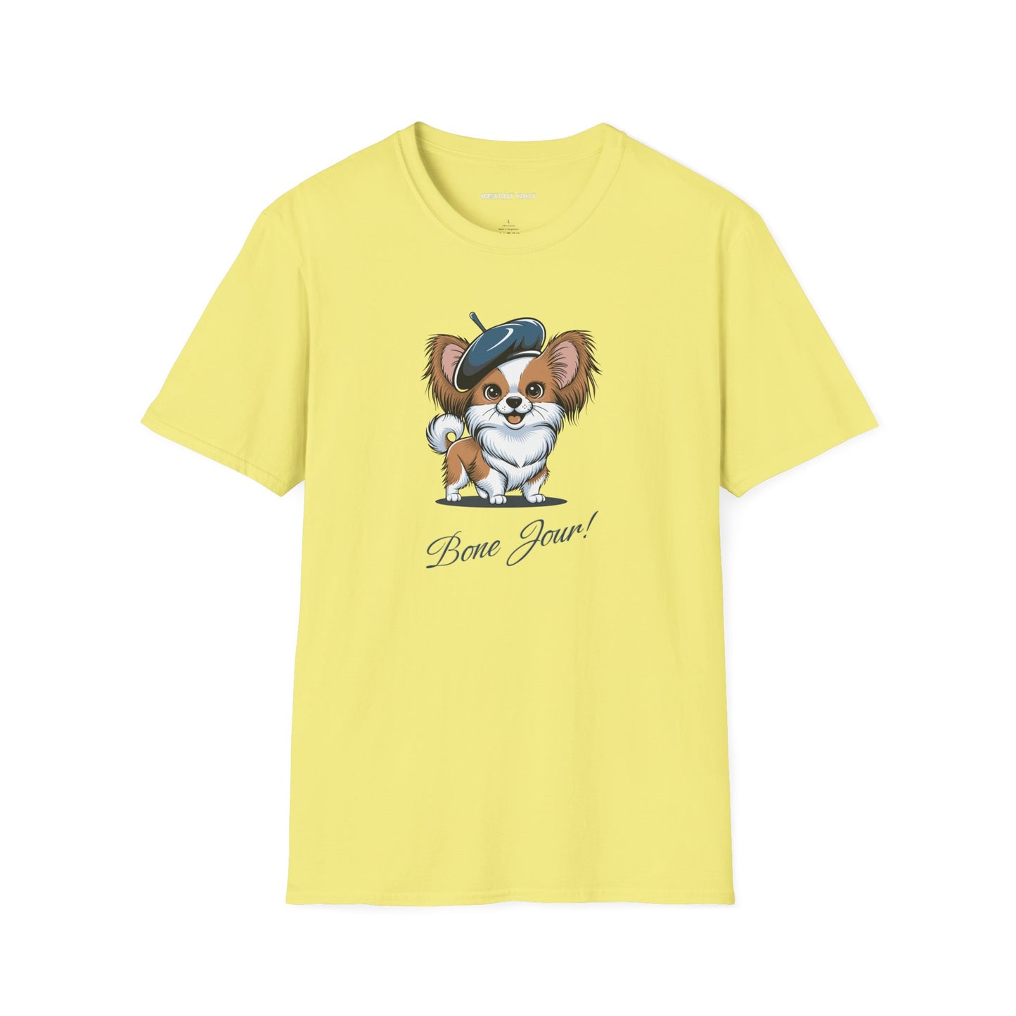 Bone Jour Cute Dog - Classic T-Shirt
