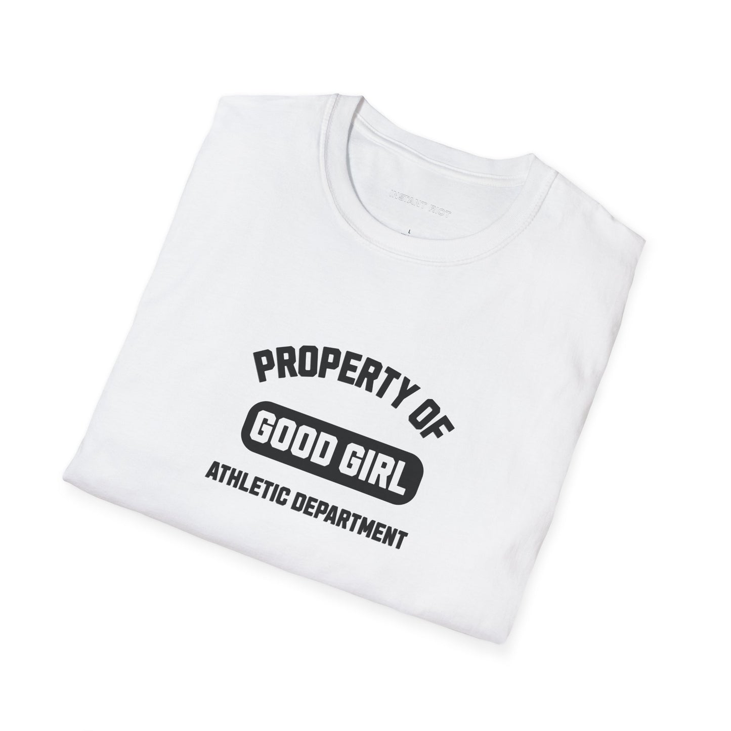 Gay Pride "Property of Good Girl" - Classic T-Shirt