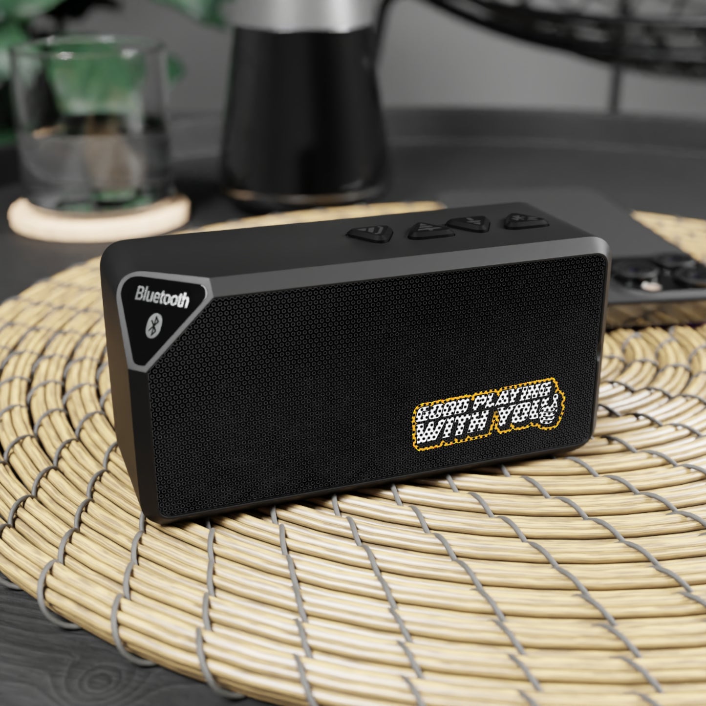 Jabba Bluetooth Speaker - Portable Wireless Speaker with Fun 'Good Playing with You' Design